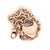 Silver 1990s Tiffany & Co Estate Bracelet with Heart Charm Sterling Silver 7" For Sale - Image 8 of 9