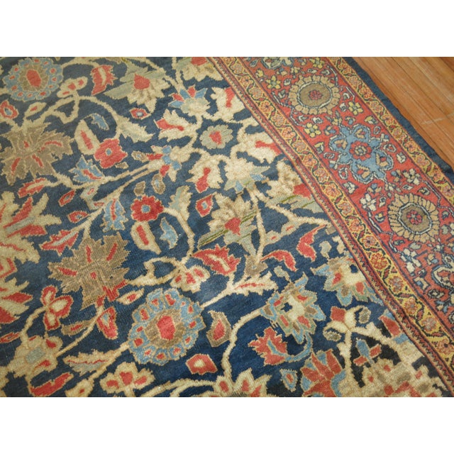 Zabihi Collection 20th Century Sultanabad Carpet Attributed to Ziegler and Co For Sale - Image 11 of 12