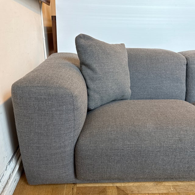 Contemporary Matthew Hilton for Design Within Reach Kelston Right Chaise Sectional Sofa For Sale - Image 3 of 12