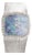 Vintage Longines Opal Mosaic Dial 34mm Diamond Bezel 18k White Gold Watch For Sale