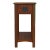 Larina 1 Drawer Shaker Side Table, Light Brown For Sale