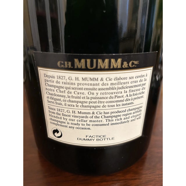 Late 20th Century Vintage Large Champagne Bottle for Display For Sale - Image 5 of 9