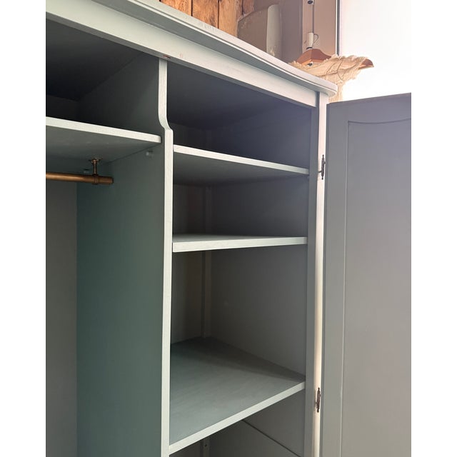 Vintage Wardrobe with Hanging Space, 1950s For Sale - Image 15 of 16