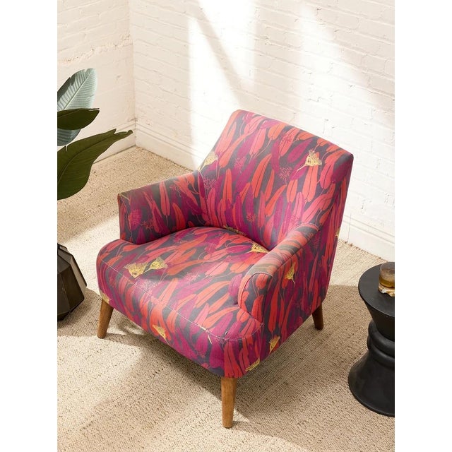 Botanical Accent Chair For Sale - Image 4 of 12