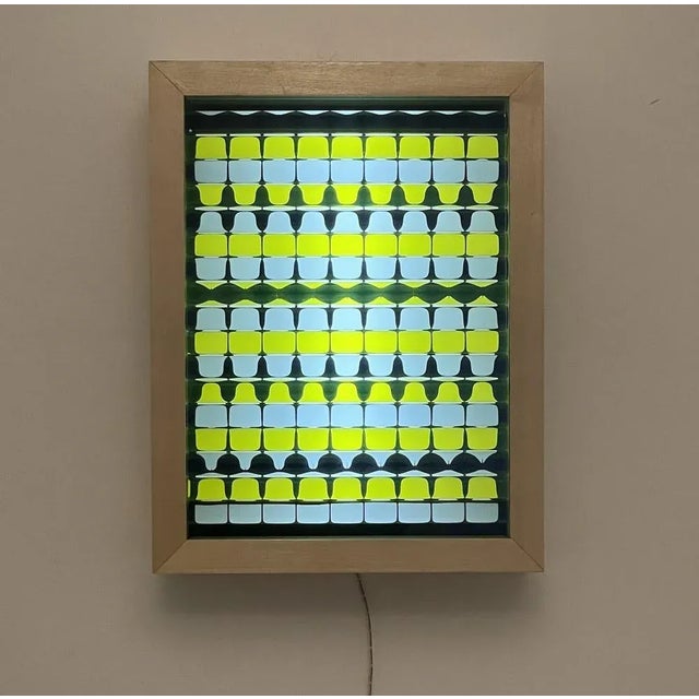 Limbus kinetic light sculpture by studio lampent limited edition dimensions: w 34 x d 13 x h 44 cm materials: acrylic...