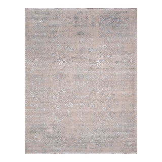 Pasargad Home Transitional Silver Area Rug, 8' 0'' X 10' 3'' For Sale