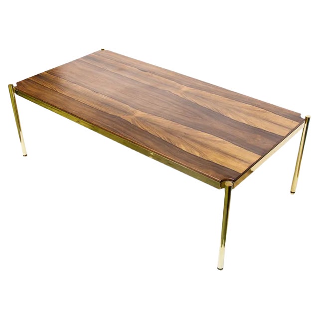 Rosewood Coffee Table by Osvaldo Borsani for Tecno, 1960s For Sale