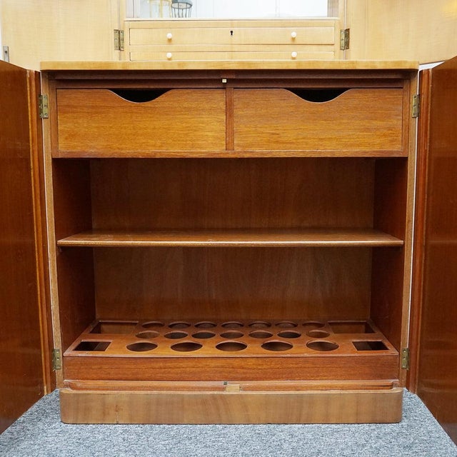 1930s Art Deco Cocktail Cabinet from Heals of London, 1930s For Sale - Image 5 of 18