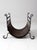 Vintage Iron and Steel Fireplace Log Holder For Sale - Image 15 of 17