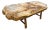Andrianna Shamaris Beautiful Rare Petrified Wood Coffee Table For Sale