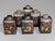 William IV Painted Toleware Tea Canisters, 1830s, Set of 3 For Sale - Image 6 of 8