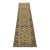 Kazak Runner 2’8” X 9”9” Gray Wool Tribal Hand-Knotted Oriental Rug For Sale