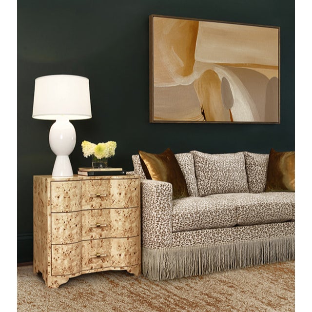 New special order item. Not vintage. Our stunning Calvin three drawer side table is a modern heirloom in the making!...