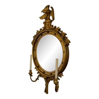 Early 1900s Federal Girandole Mirror For Sale
