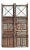 Antique Old Indian Iron X Wood Gates For Sale