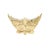 Modern Buccellati L''air Du Temps Angel Wings Brooch 18 Karat Gold Nina Ricci Vintage For Sale - Image 3 of 4
