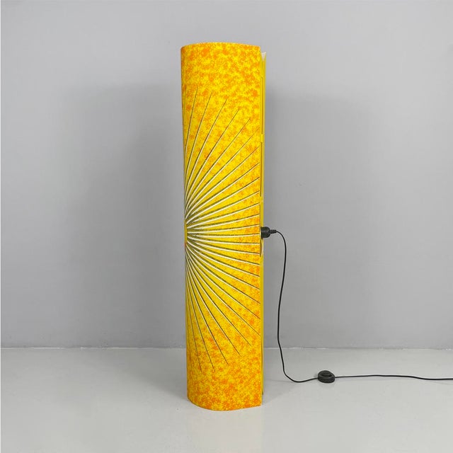 Piero Fornasetti Italian Modern Floor Lamp Sole by Piero Fornasetti for Antonangeli Illuminazione, 1990s For Sale - Image 4 of 17