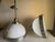 Fabulous Pair of Industrial Machine Age Large Scale Apothecary pendant lights. Wiring works perfectly. Note details.