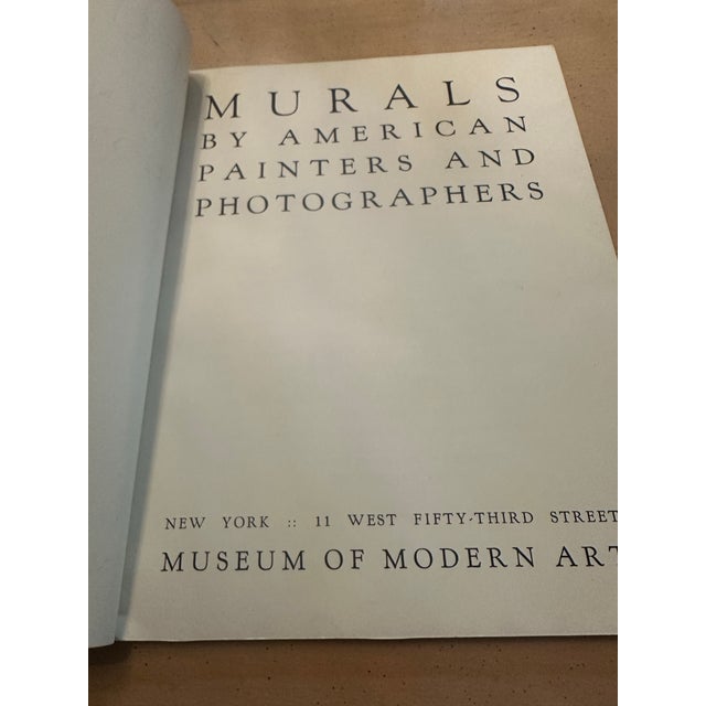 1st Ed 1932 Moma Lincoln Kirstein Murals by American Painters and Photographers For Sale - Image 10 of 12