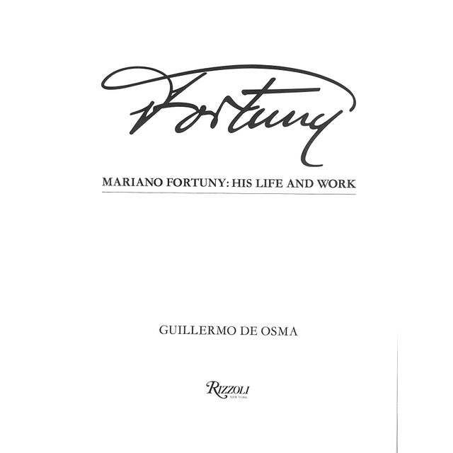 Traditional "Mariano Fortuny: His Life and Work" 1980 De Osma, Guillermo For Sale - Image 3 of 12