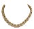 Rom Germany 18k Gold & Platinum Byzantine Link Necklace 127g For Sale