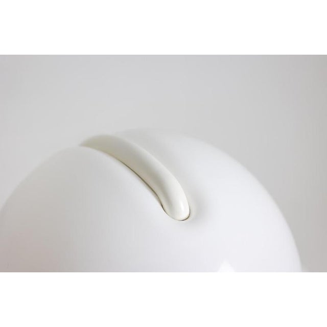 1960s White Serpente Table Lamp by Elio Martinelli, 1960s For Sale - Image 5 of 10