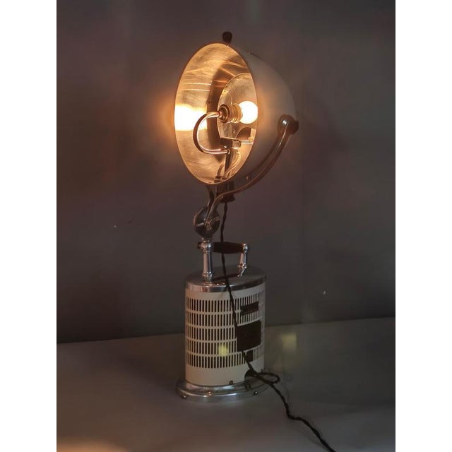 Bauhaus Adjustable Table Lamp by Hanau, Czechoslovakia, 1930s For Sale - Image 15 of 16