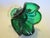 1950s 1950s Archimede Seguso Murano Attribute Pair of Green Glass Bowls For Sale - Image 5 of 10