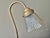 Mid 20th Century Gooseneck Lily Pad Lamp With Glass Shade For Sale - Image 10 of 10