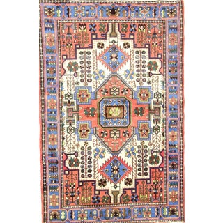 Middle Eastern Hand-Knotted Rug For Sale