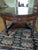 Theodore Alexander Living Room The Galleried Cocktail Table Description: An flame veneered, burl veneer inlaid and...