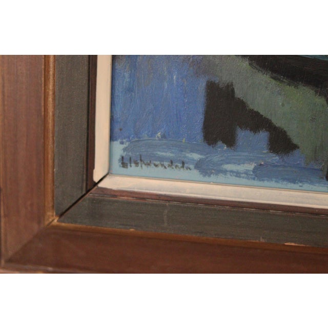 Kåge Lifwendal, Vino Tinto, 1956, Oil on Panel, Framed For Sale - Image 16 of 18