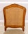 1980s Set of 8 Baker Louis XV Walnut Cane Back Dining Chairs For Sale - Image 5 of 18