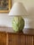 Monumental ceramic cauliflower-shaped lamp Italy 1970s Ceramic base in the shape of a vegetable, hand-made and hand-...