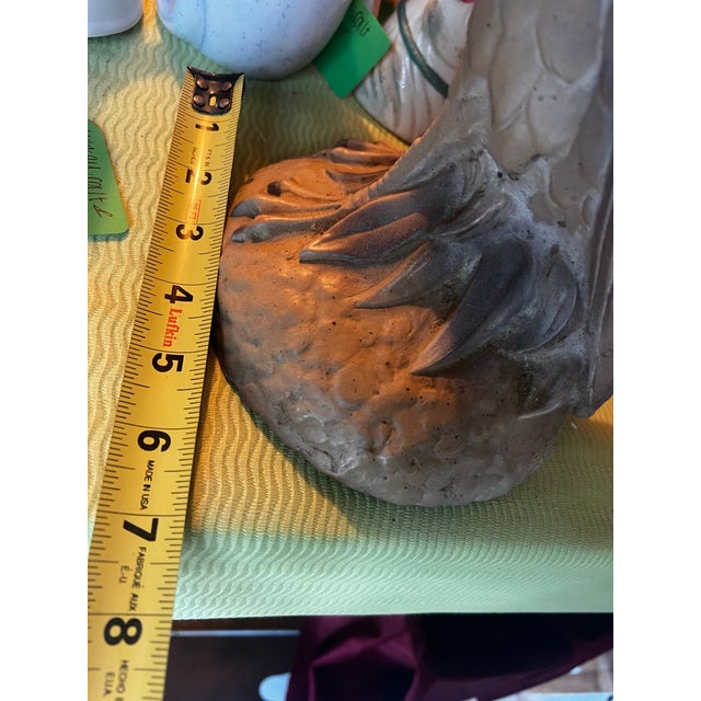 1970s Standing Brown Goose Sculpture For Sale - Image 12 of 12