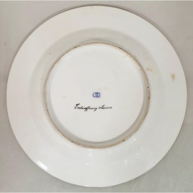 Austrian 19th C Royal Vienna Allegorical Angel Porcelain Plate by Schrott For Sale - Image 11 of 13