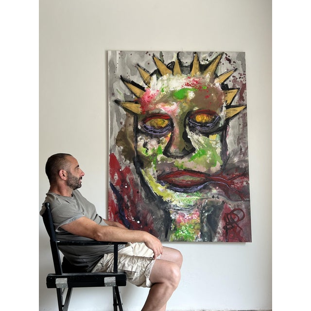 ArpVerdeacqua, Unconsciousness, 2022, Acrylic on Canvas For Sale - Image 9 of 10