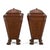 Traditional 19th Century Pair of Mahogany William IV Cutlery Urns, Ca 1835 For Sale - Image 3 of 4