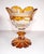 Rare German Bohemian Crystal Chalice With Etched Historic Buildings For Sale In San Francisco - Image 6 of 9