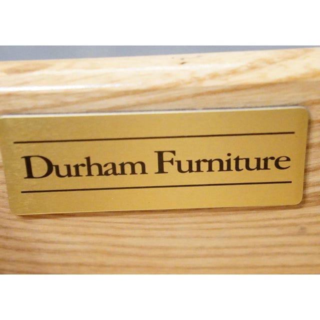 Durham Furniture Solid Cherry Early American Style 38" Square Accent Coffee Table - Made in Canada For Sale - Image 13 of 13