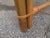 Vintage 1960s Bamboo Ottoman in the Style of Ficks Reed's Far Horizon Line For Sale - Image 12 of 12