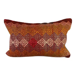 16 x 24 Kilim Pillow Turkish Topkapi Treasure Pillow Cushion Cover For Sale