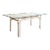 Boho Chic Bamboo Rattan Rectangular Dining Table, Base Only For Sale