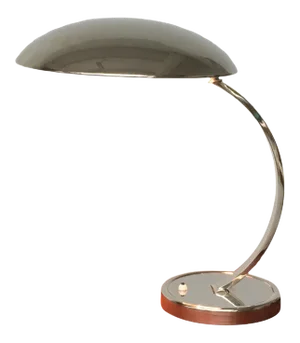 Model 6751 Chrome Table Lamp by Christian Dell for Kaiser Leuchten, 1950s