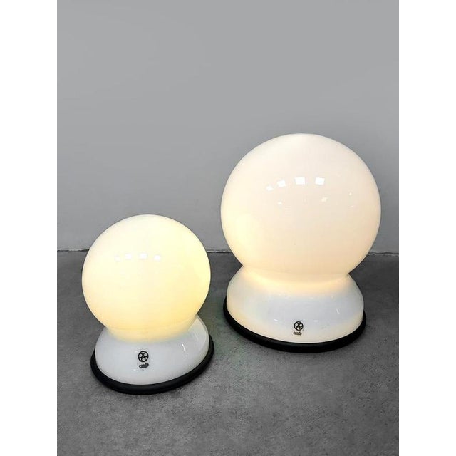 Vintage Scafandro Table Lamps in Glass by Sergio Asti, 1970s For Sale - Image 6 of 6