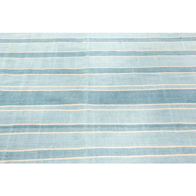 Mid 20th Century Doris Leslie Blau Indian Dhurrie Runner For Sale - Image 5 of 9