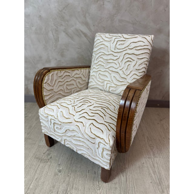 Art Deco Armchair, 1930s For Sale - Image 12 of 12