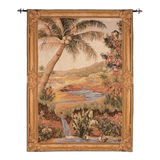 The Oasis Loom Woven Tapestry - 150 X 110 Cm (4'11" X 3'7") - Requires Rod Size 3 For Sale