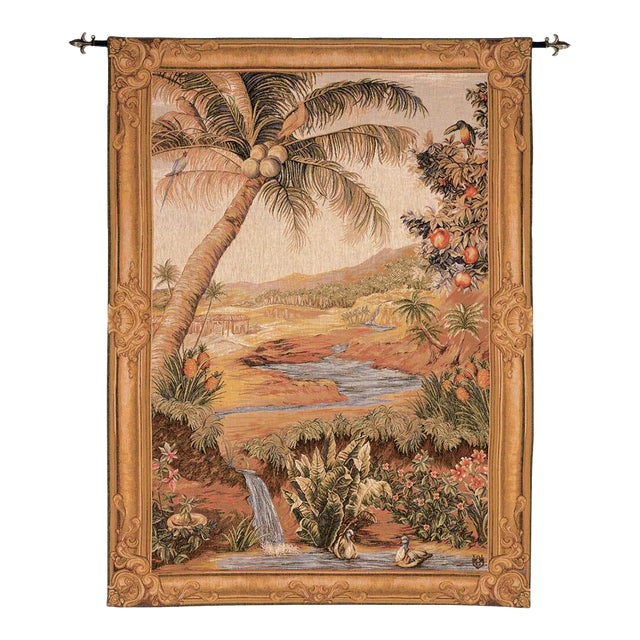 The Oasis Loom Woven Tapestry - 150 X 110 Cm (4'11" X 3'7") - Requires Rod Size 3 For Sale