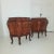 This beautiful and rare night stands are from the 50s - 60s. They were custom made in Italy for Fredericks and Nelson...